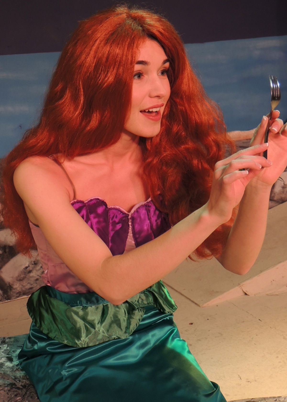          Bridey Puvel as Ariel at 