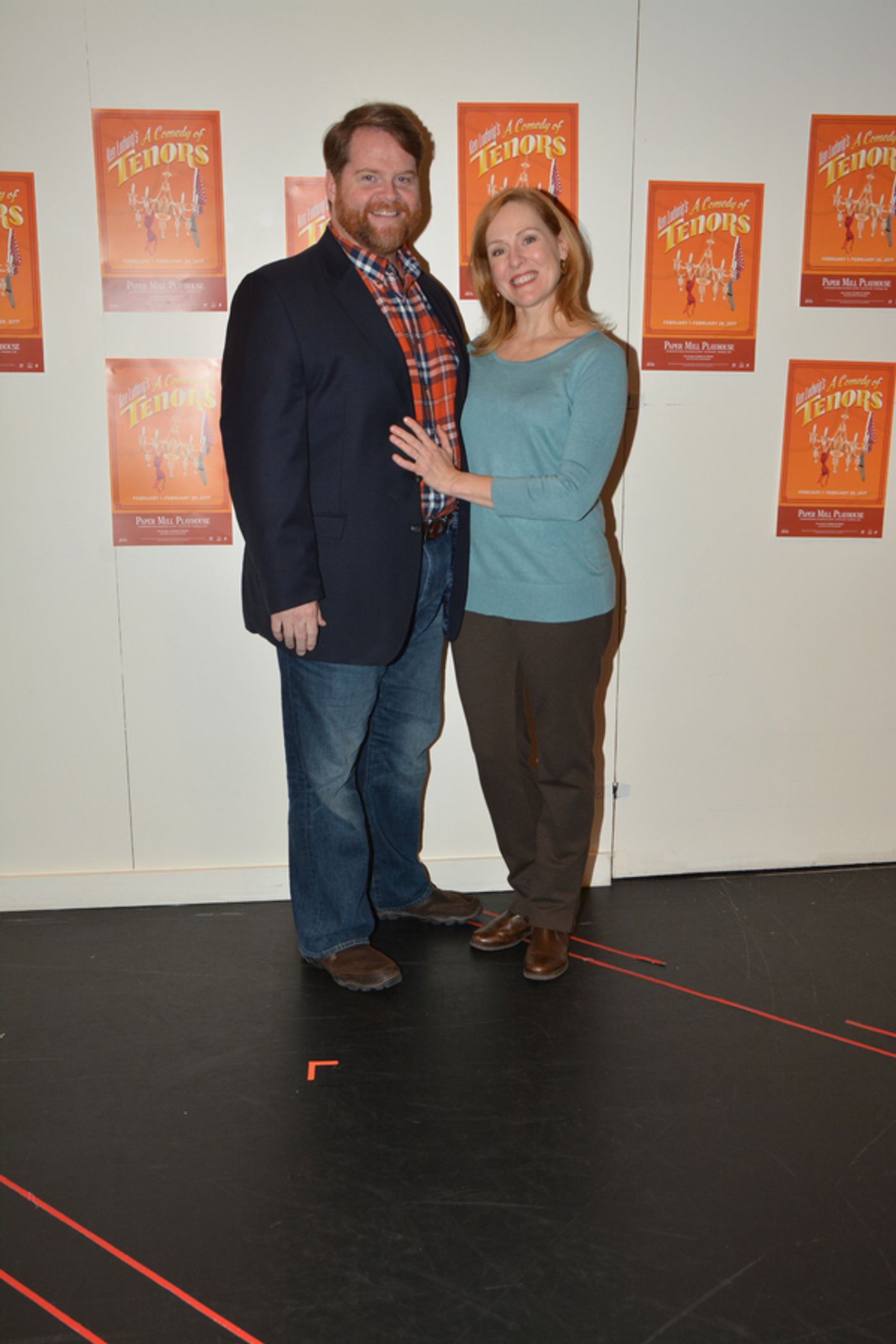 Photo Coverage: Meet the Cast of Paper Mill Playhouse's A COMEDY OF TENORS Photo Coverage: Meet the Cast of Paper Mill Playhouse's A COMEDY OF TENORS Image