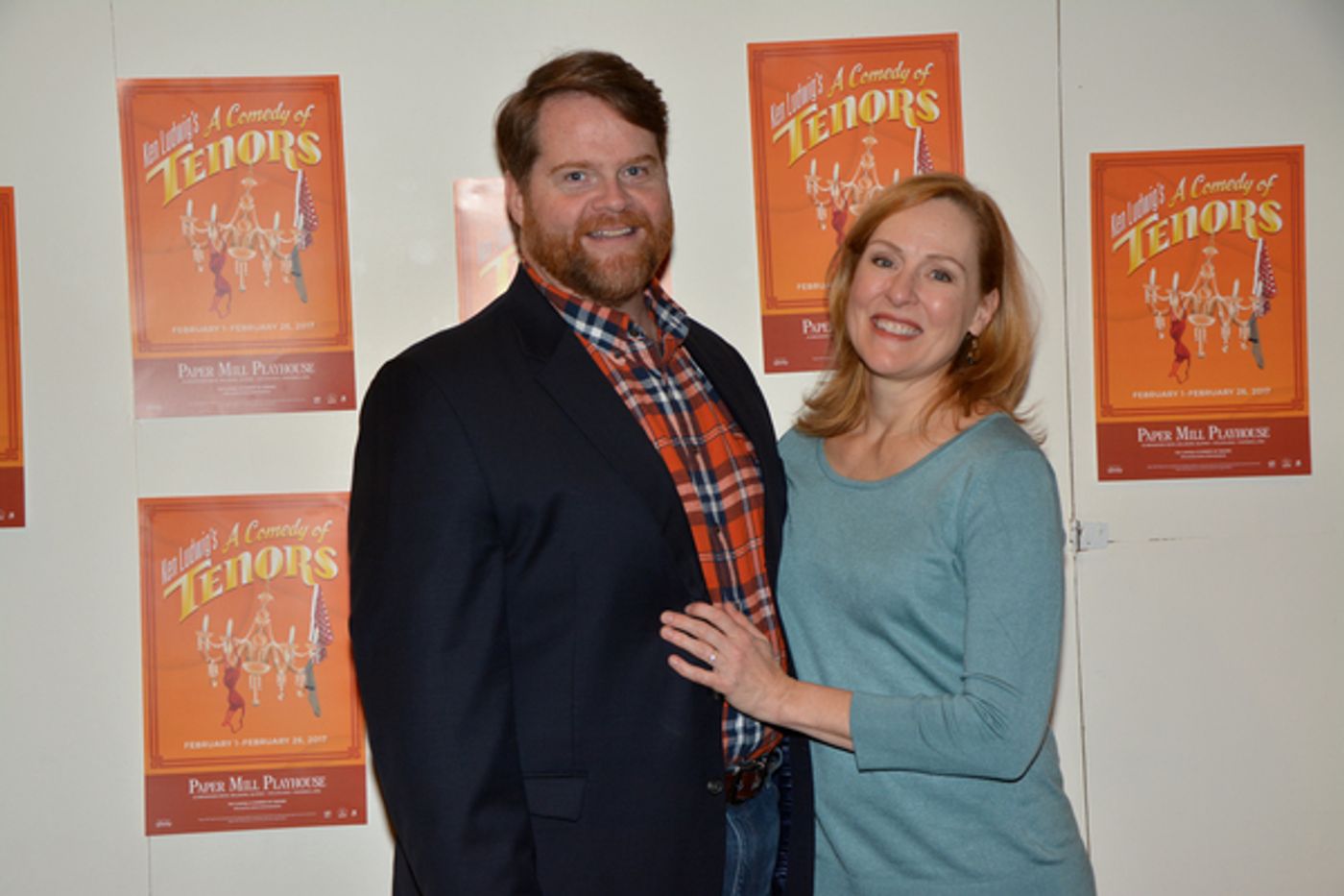 Photo Coverage: Meet the Cast of Paper Mill Playhouse's A COMEDY OF TENORS Photo Coverage: Meet the Cast of Paper Mill Playhouse's A COMEDY OF TENORS Image