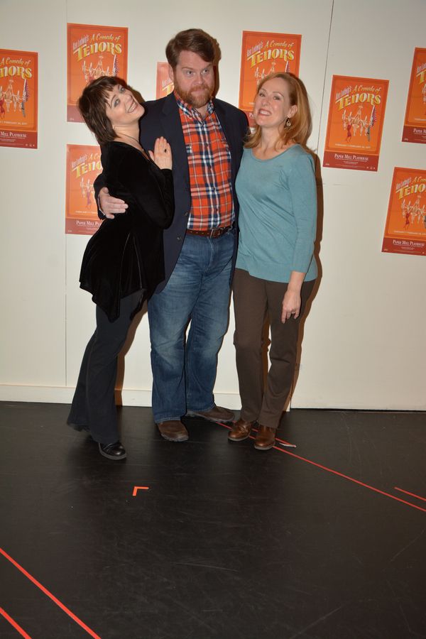 Judy Blazer, John Treacy Egan and Donna English Photo