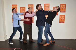 David Josefsberg, Michael Kostroff, John Treacy Egan and Ryan Silverman @ BroadwayWorld David Josefsberg, Michael Kostroff, John Treacy Egan and Ryan Silverman Photo