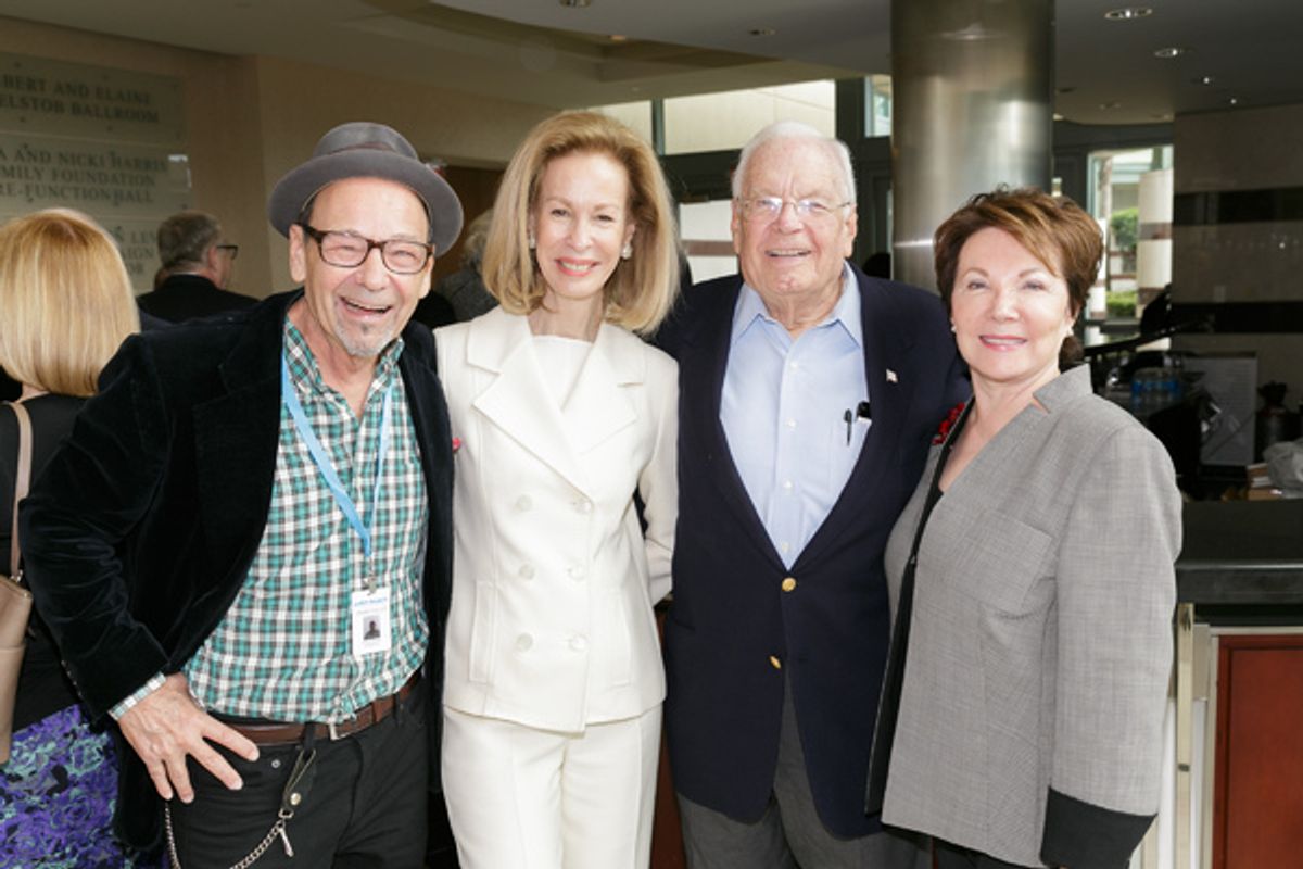 Bruce Helander, Bonnie McElveen-Hunter, Alex & Renate Dreyfoos at 