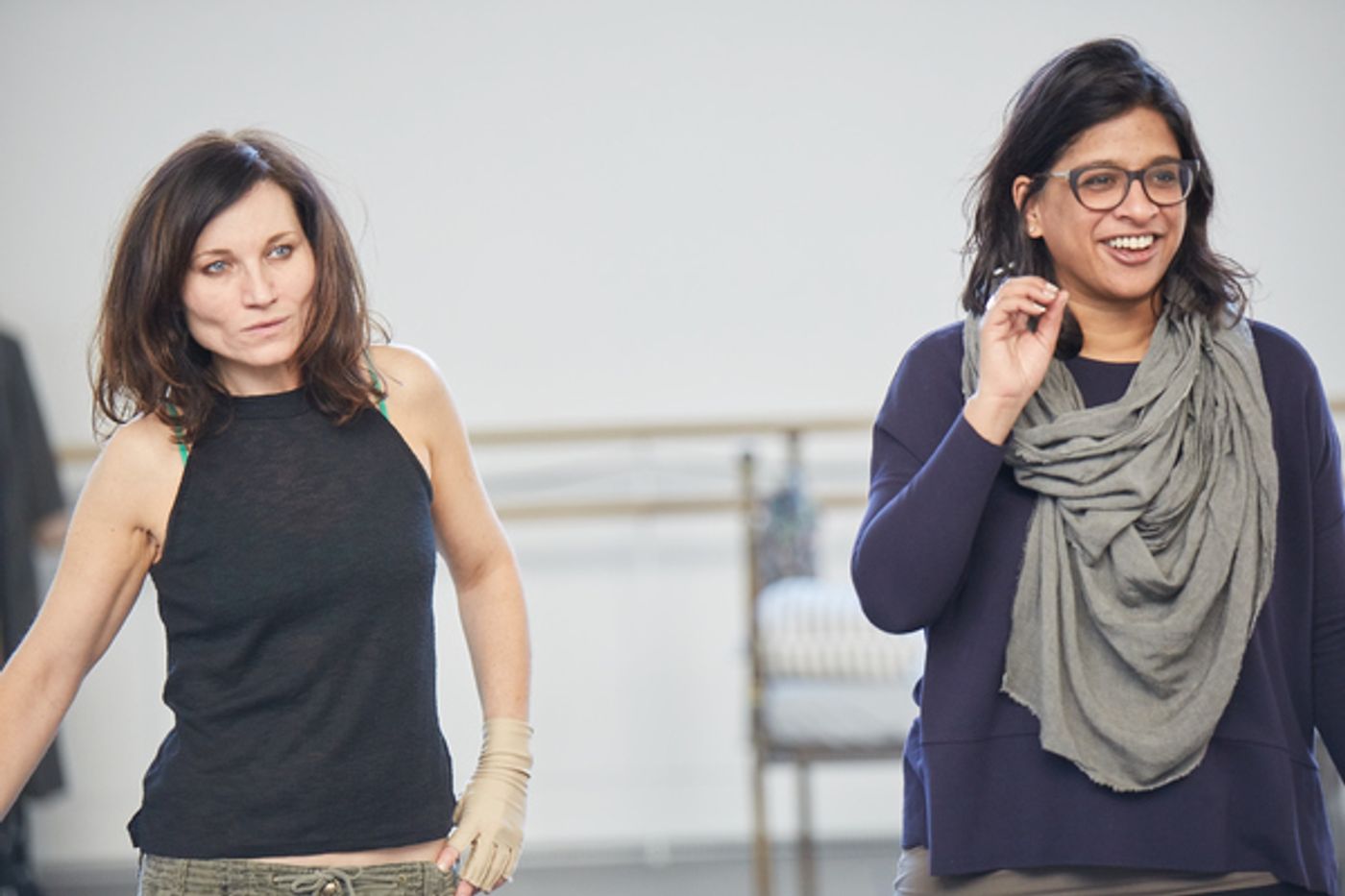 Photo Flash: In Rehearsal with UGLY LIES THE BONE at the Lyttelton Theatre  Image