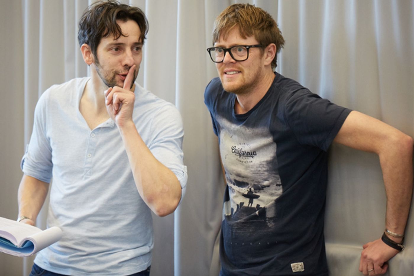 Photo Flash: In Rehearsal with UGLY LIES THE BONE at the Lyttelton Theatre  Image