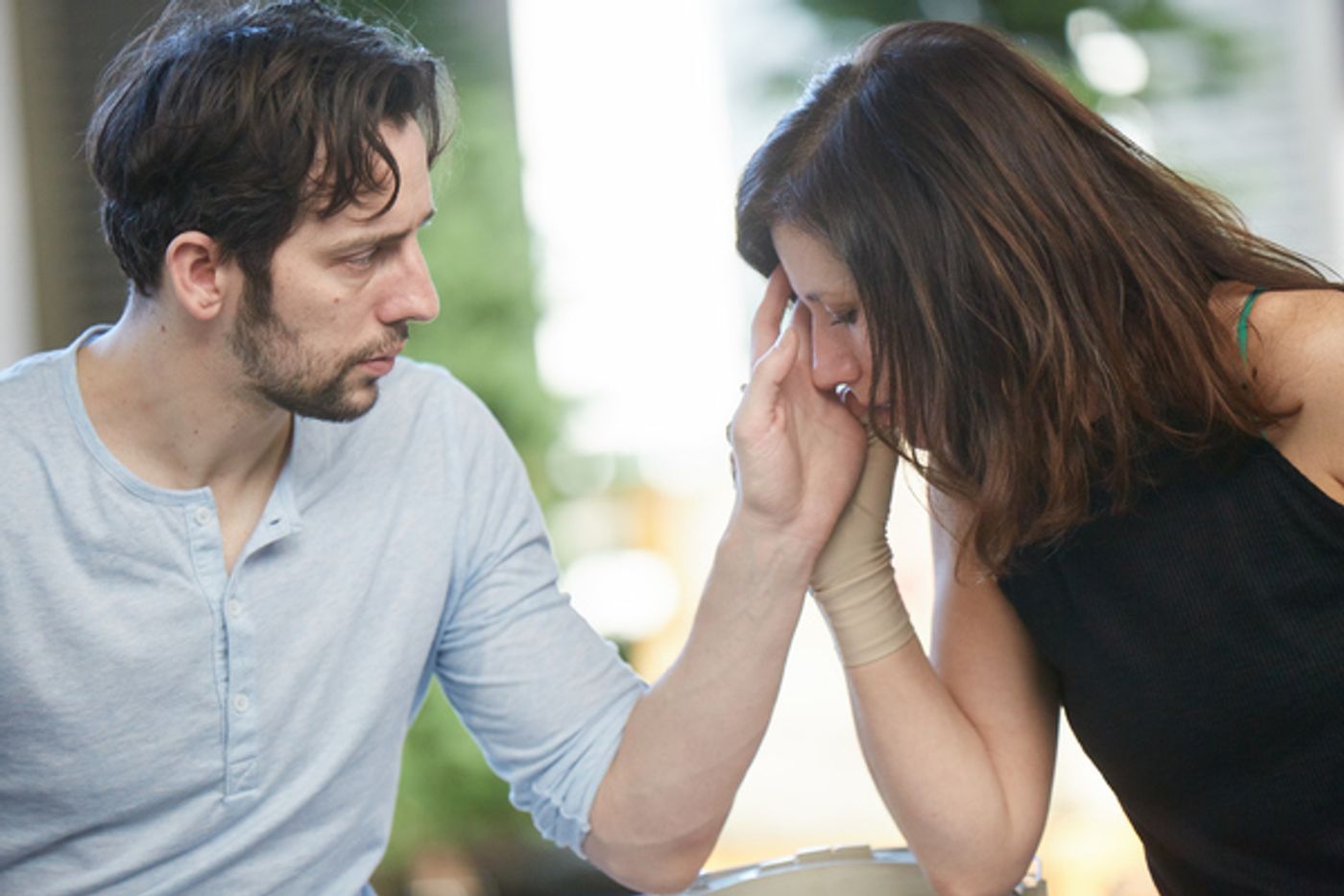 Photo Flash: In Rehearsal with UGLY LIES THE BONE at the Lyttelton Theatre  Image