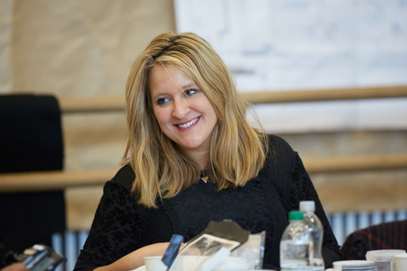 Photo Flash: In Rehearsal with UGLY LIES THE BONE at the Lyttelton Theatre  Image