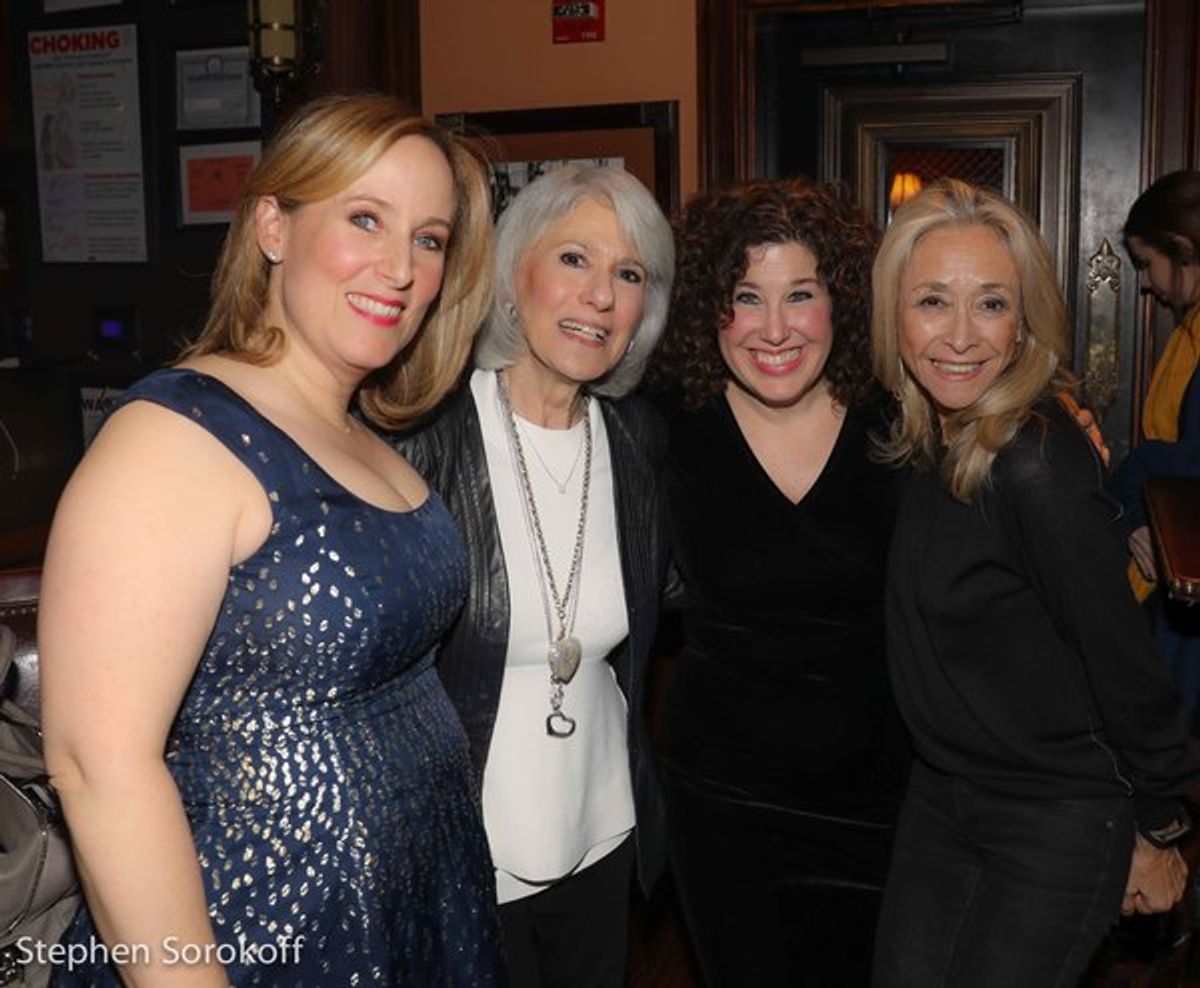 Zina Goldrich, Jamie deRoy, Marcy Heisler, Eda Sorokoff at 