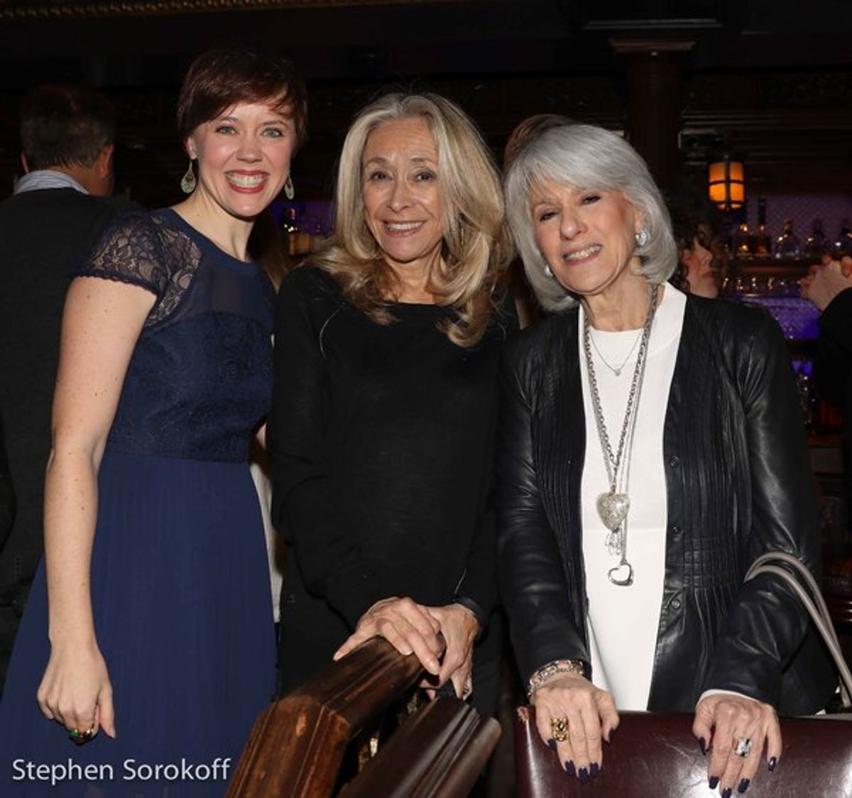 Carole J Bufford, Eda Sorokoff Jamie deRoy at 