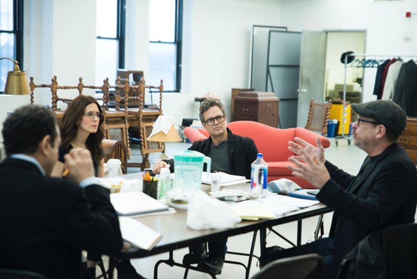 Photo Flash: In the Rehearsal Room with the Company of THE PRICE  Image
