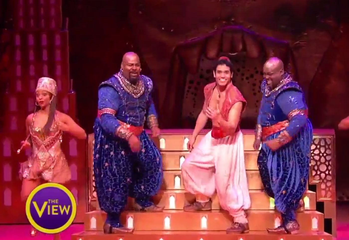 VIDEO: Seeing Double - Major Attaway Joins James Monroe Iglehart for Special ALADDIN Performance  Image