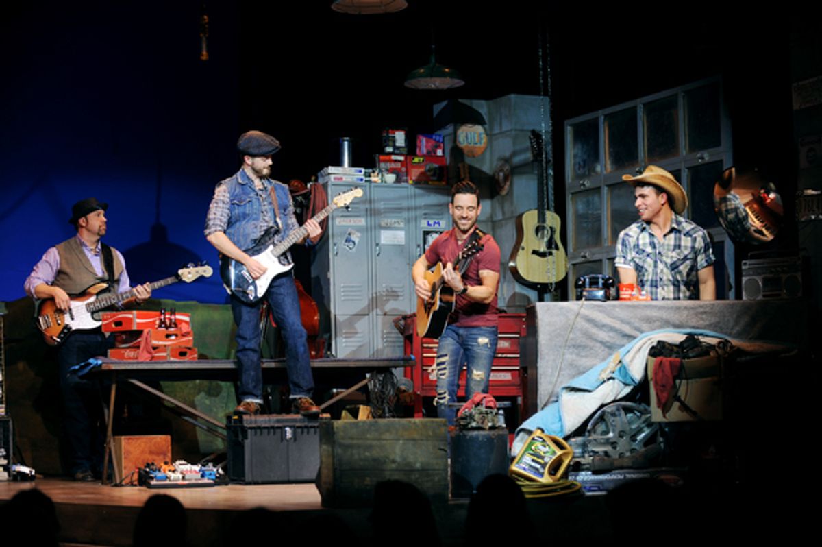 JUSTIN BENDEL, JON ROHLF, DAVID TOOLE AND LUKE STEINHAUER at 