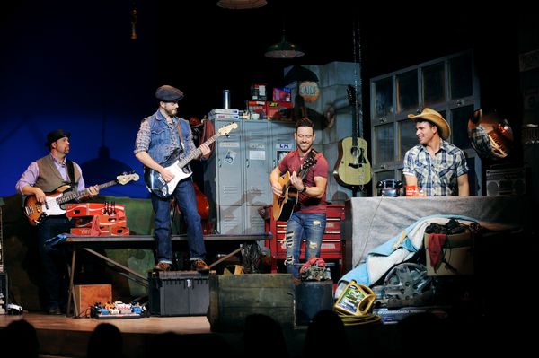 JUSTIN BENDEL, JON ROHLF, DAVID TOOLE AND LUKE STEINHAUER Photo