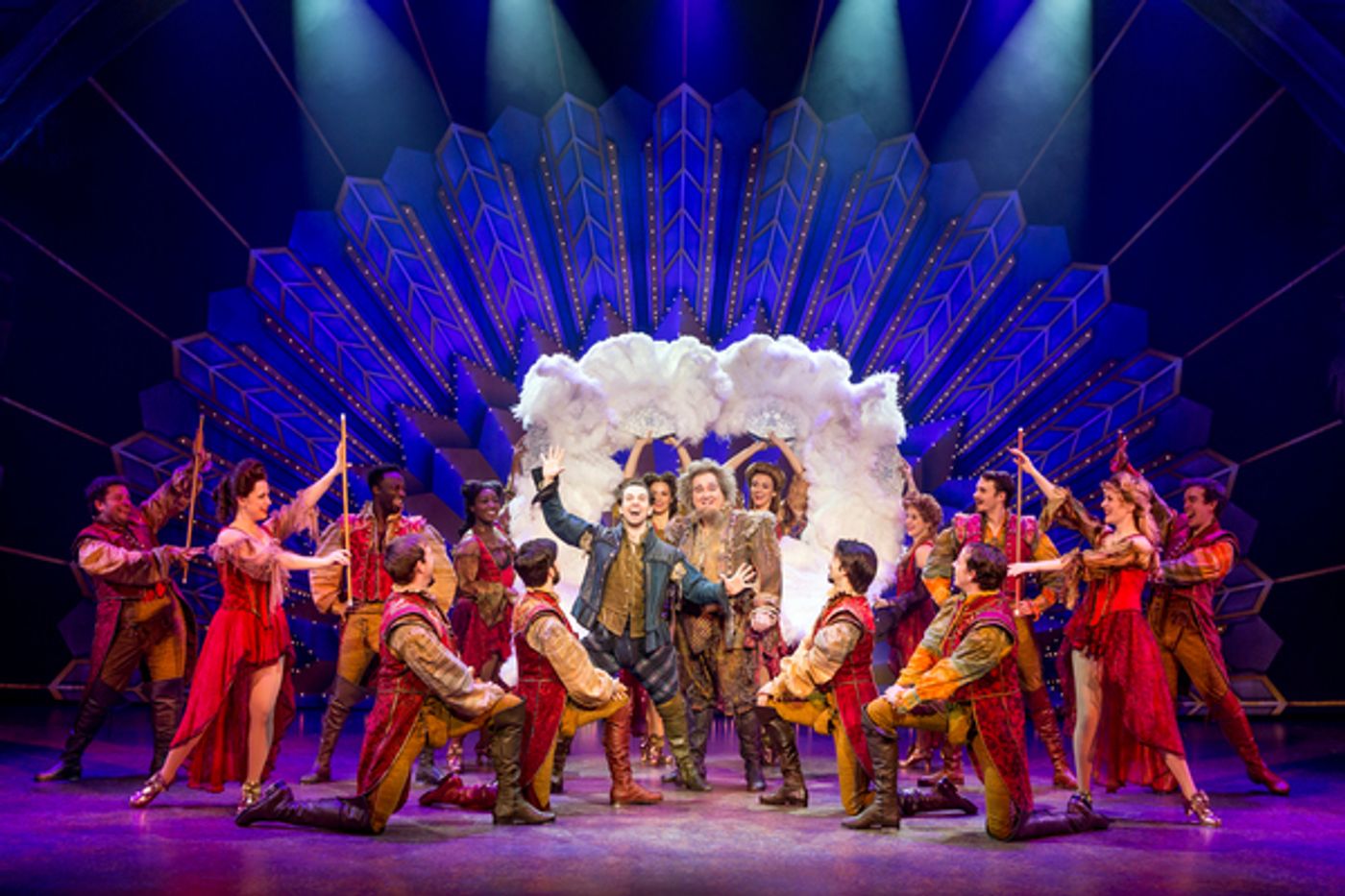 Photo Flash: Hitting the Road with an Exclamation Point! First Look at SOMETHING ROTTEN! on Tour  Image