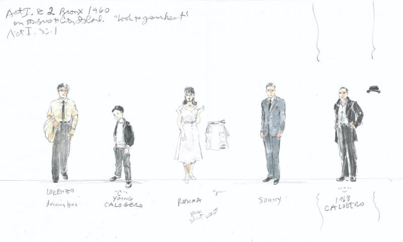 Broadway By Design: Beowulf Boritt & William Ivey Long Bring A BRONX TALE from Page to Stage Broadway By Design: Beowulf Boritt & William Ivey Long Bring A BRONX TALE from Page to Stage Image