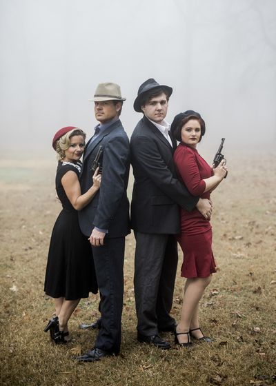 Courtney Speyer, Kevin Crumpler, Benjamin Mills, Adriana Napolitano  Photo
