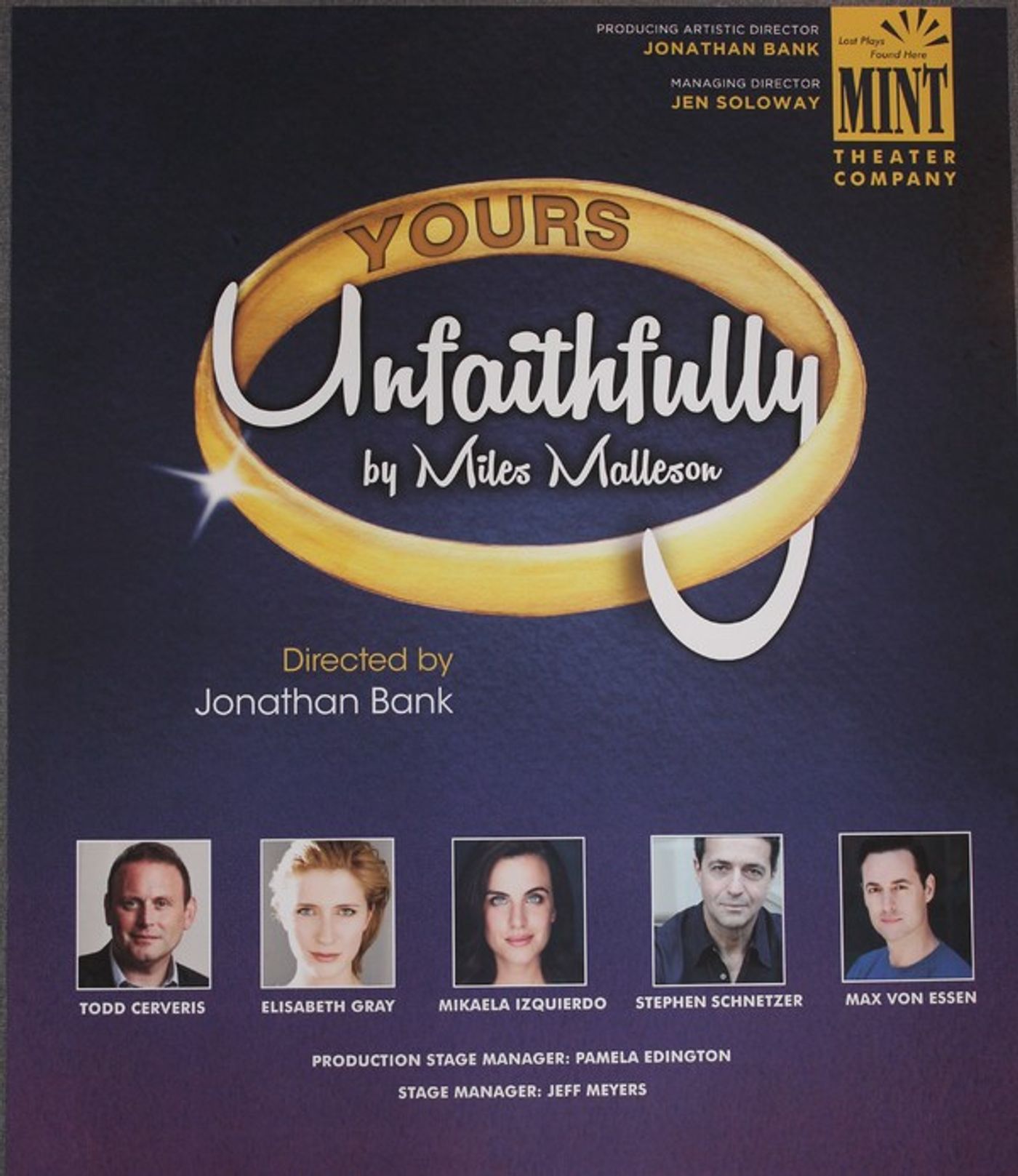 Photo Coverage: Mint Theatre Celebrates Opening Night of YOURS UNFAITHFULLY  Image