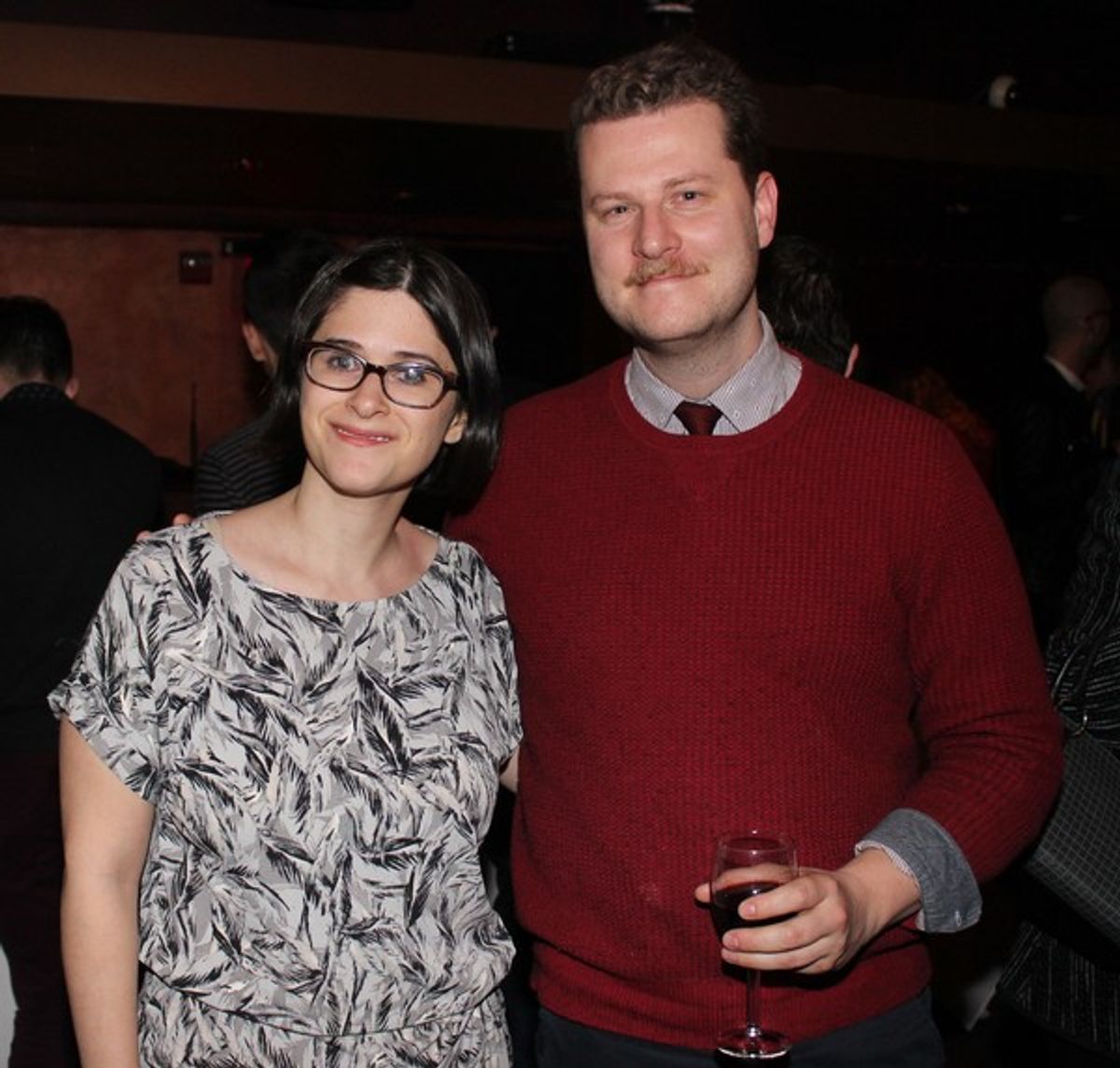 Maya Cantu and Hunter Kaczorowski at 