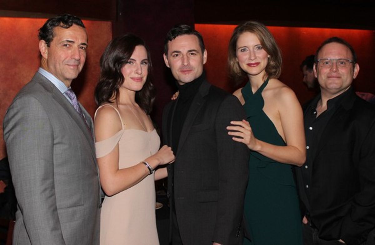 Stephen Schnetzer, Mikaela Izquierdo, Max von Essen, Elisabeth Gray and Todd Cerveris at 