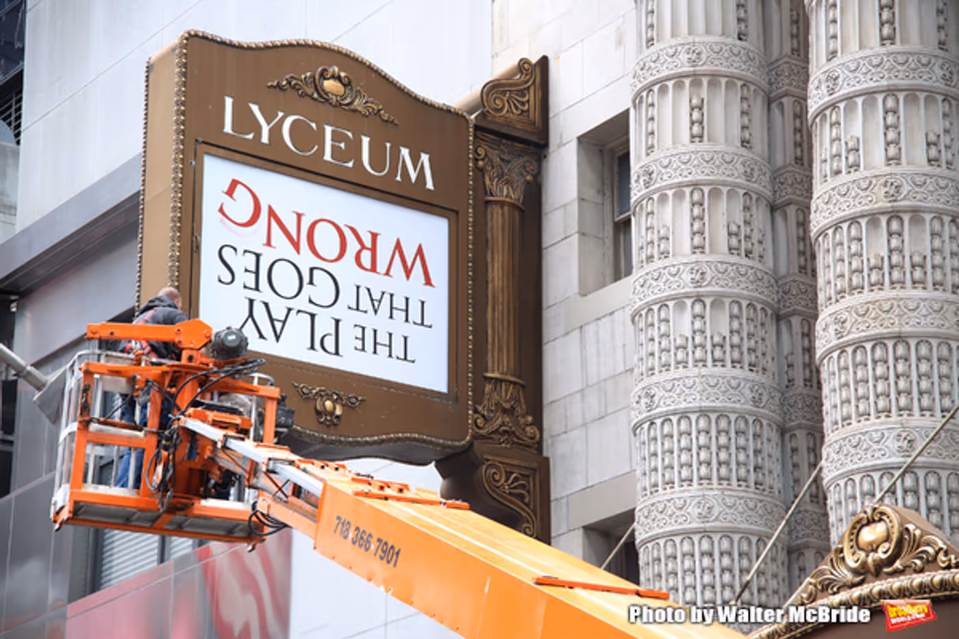 Up on the Marquee: THE PLAY THAT GOES WRONG  Image