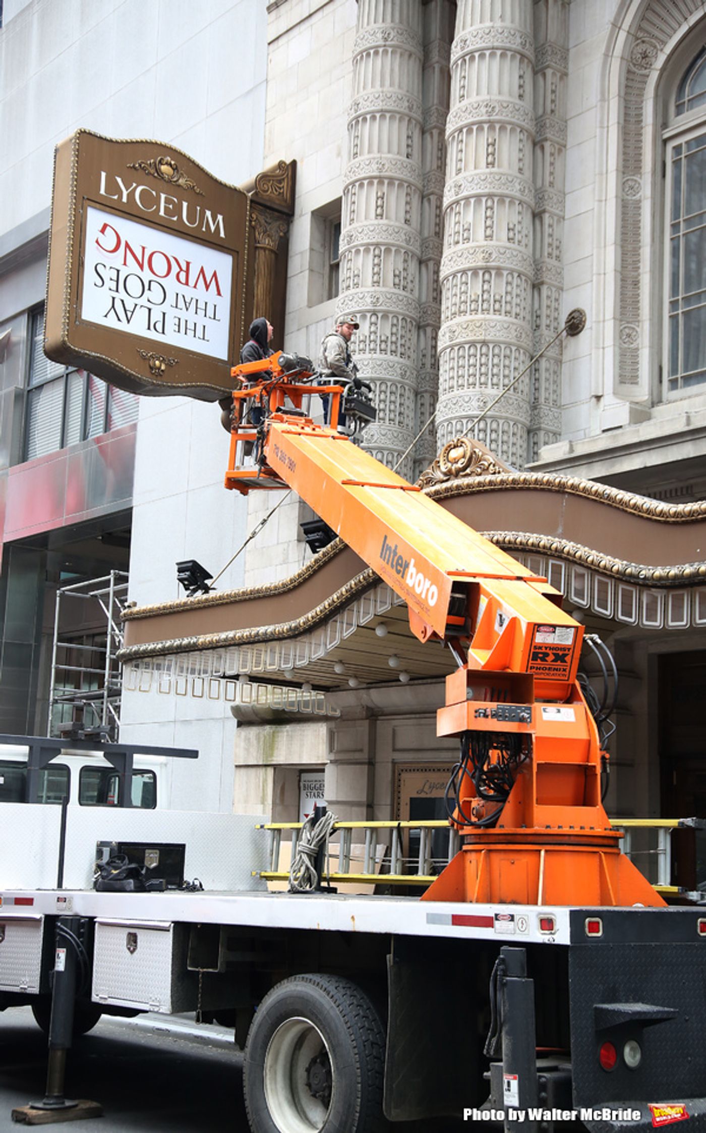 Up on the Marquee: THE PLAY THAT GOES WRONG  Image
