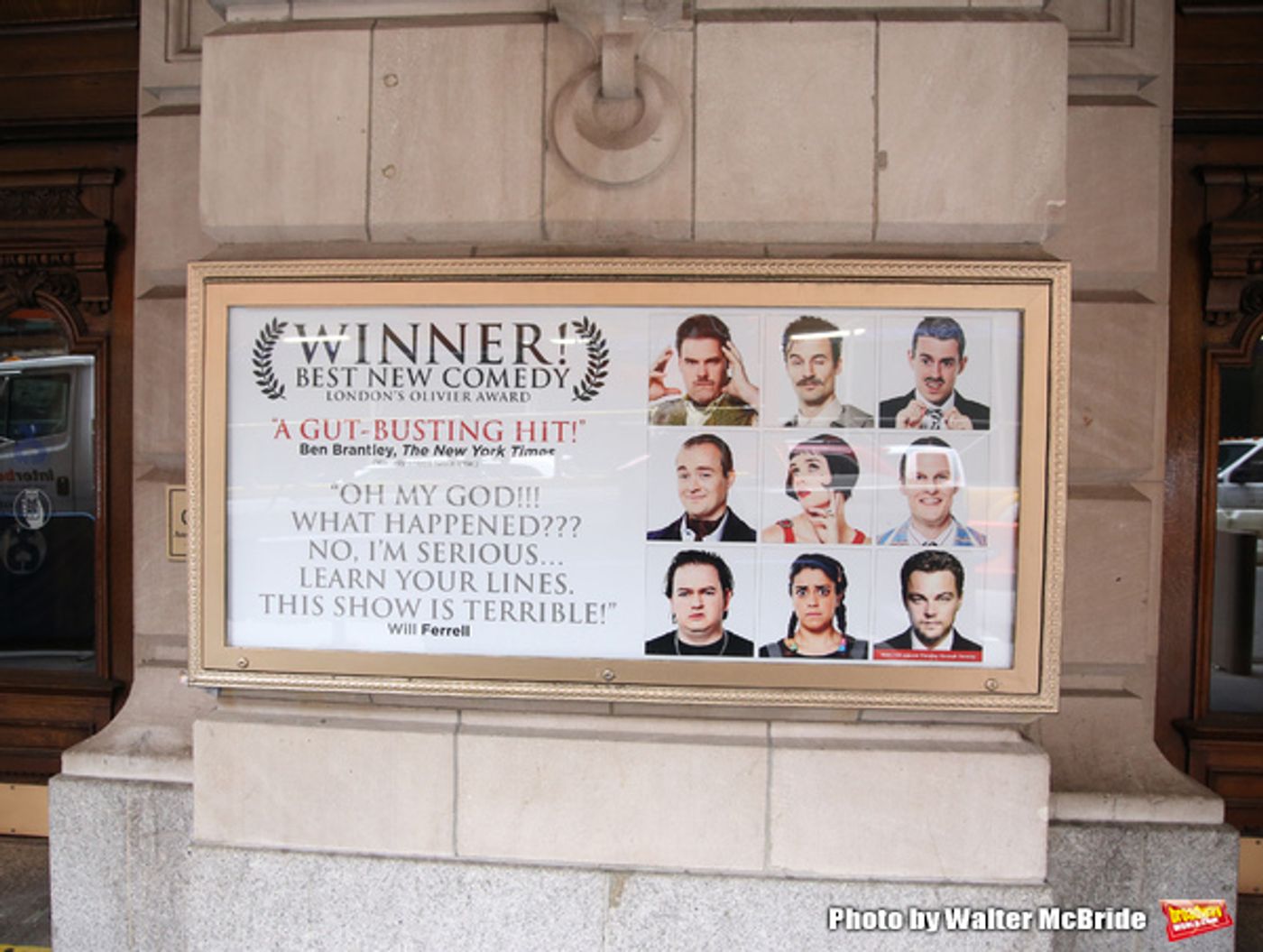 Up on the Marquee: THE PLAY THAT GOES WRONG  Image