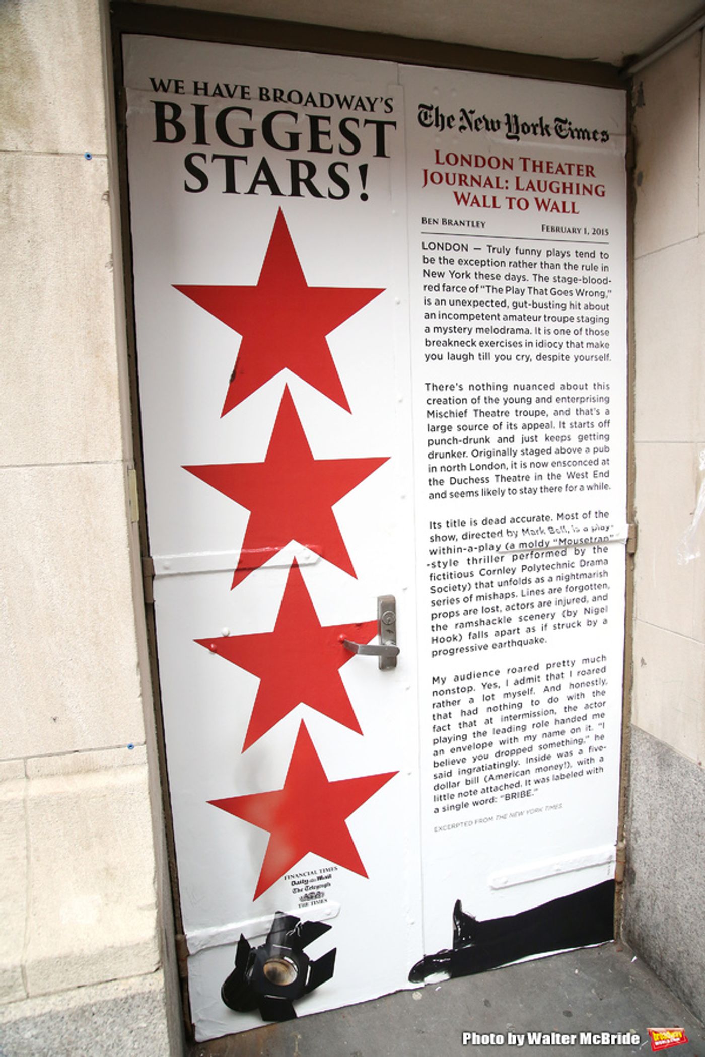 Up on the Marquee: THE PLAY THAT GOES WRONG  Image