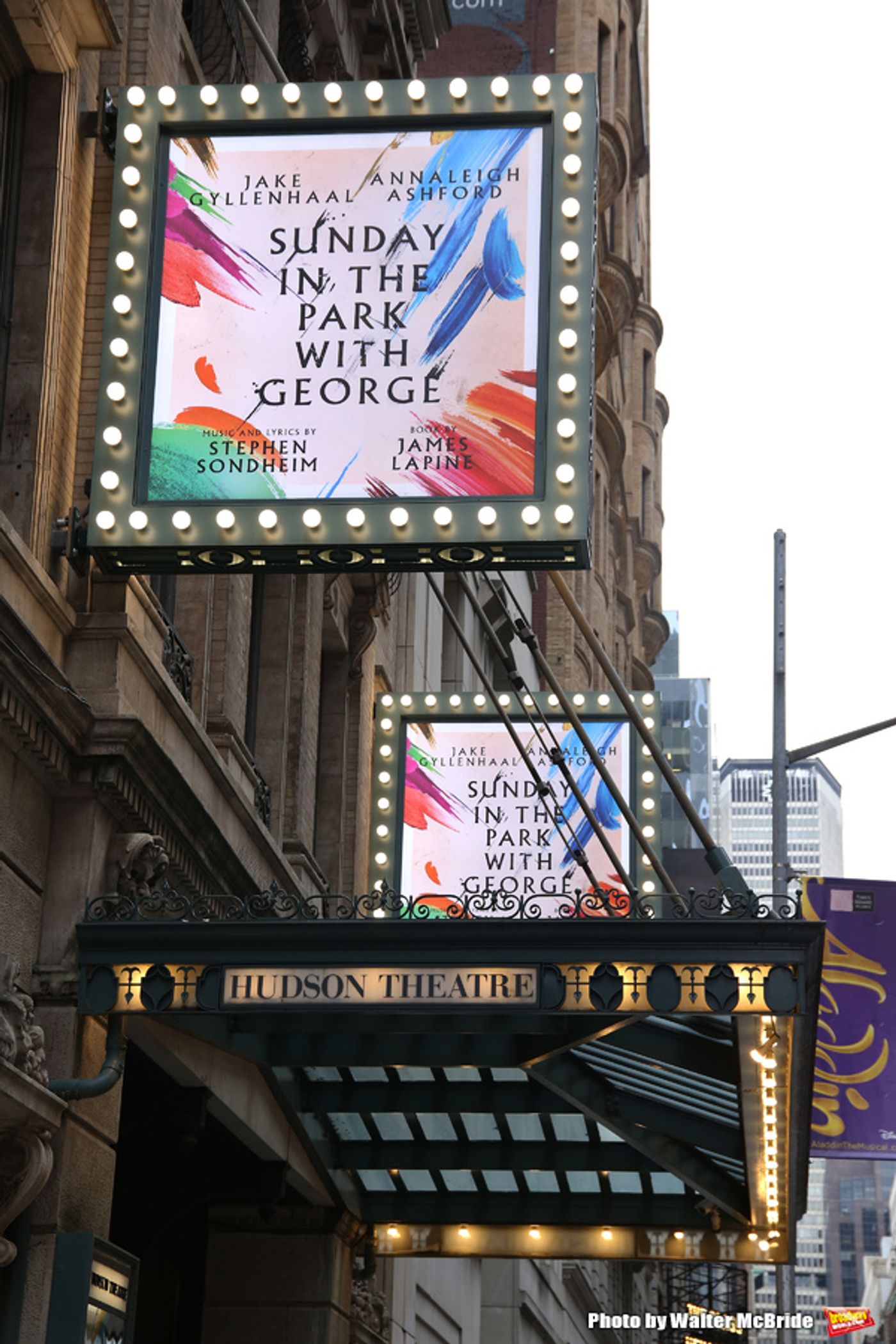 Up on the Marquee: SUNDAY IN THE PARK WITH GEORGE  Image