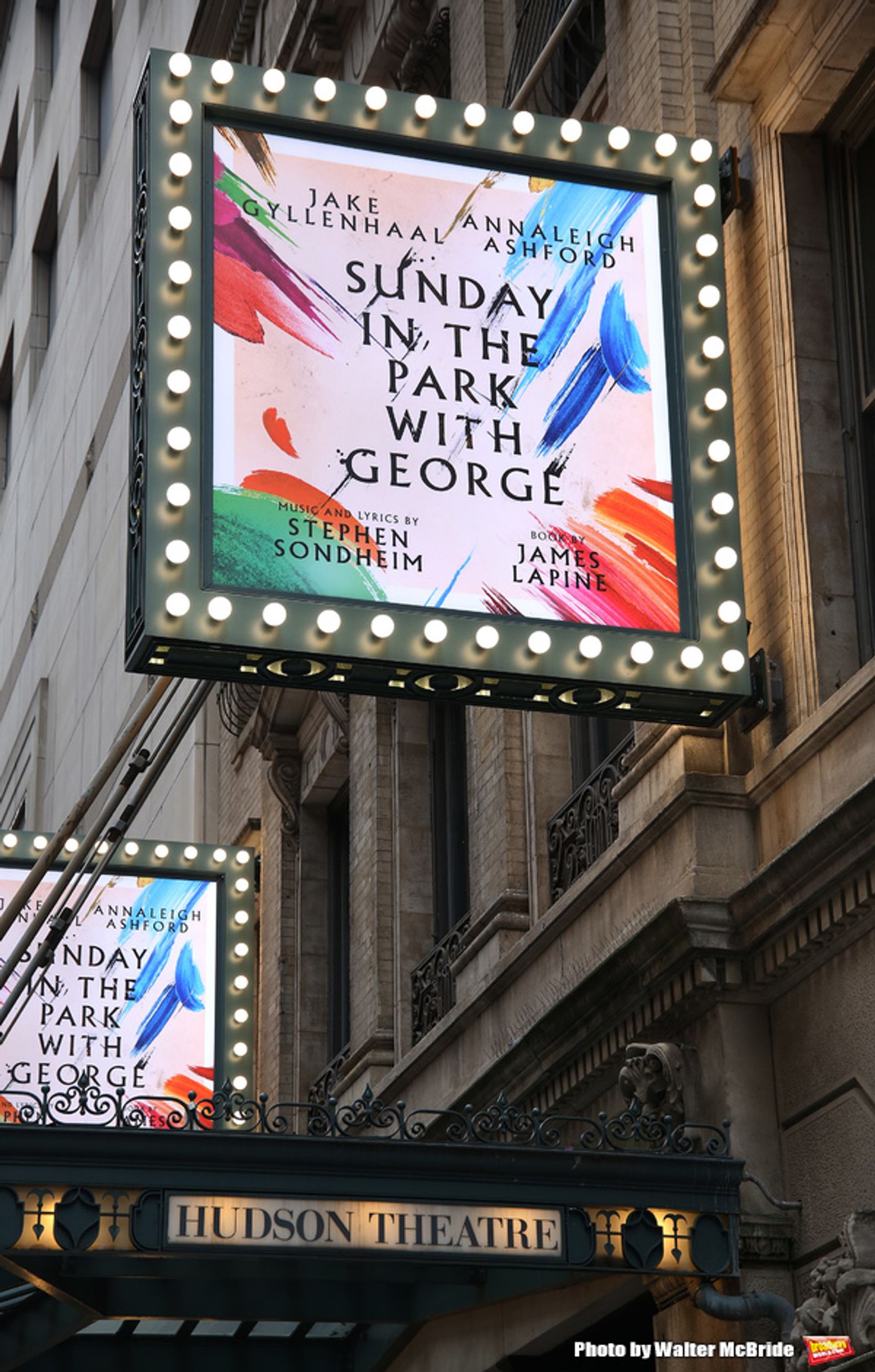 Up on the Marquee: SUNDAY IN THE PARK WITH GEORGE  Image