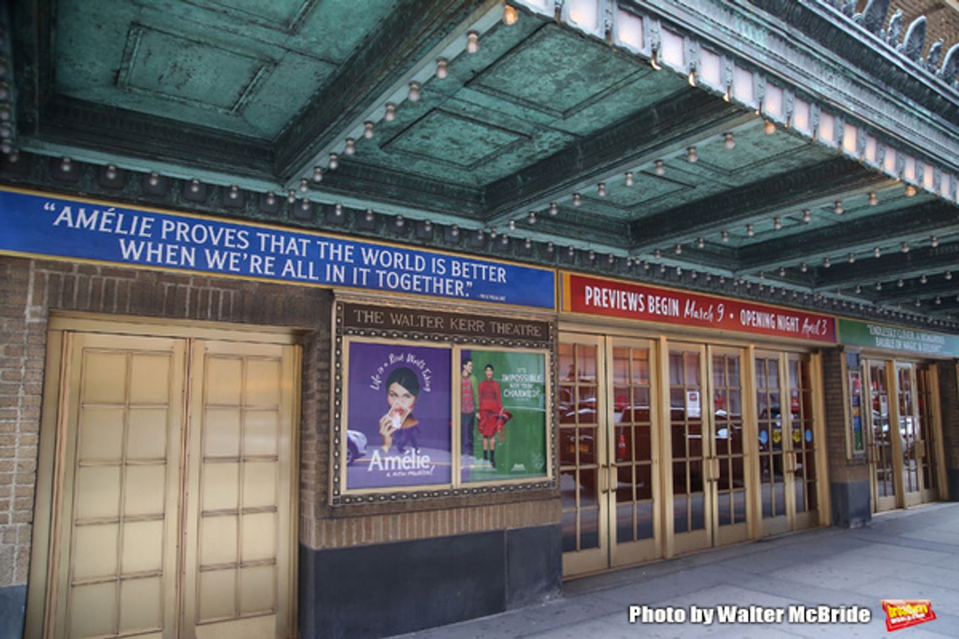 Up on the Marquee: AMELIE  Image