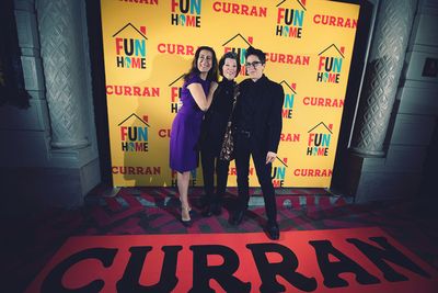 Jeanine Tesori, Carole Shorenstein Hays and Alison Bechdel Photo