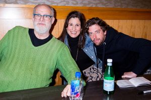 William Finn, Stephanie J. Block, Christian Borle Photo