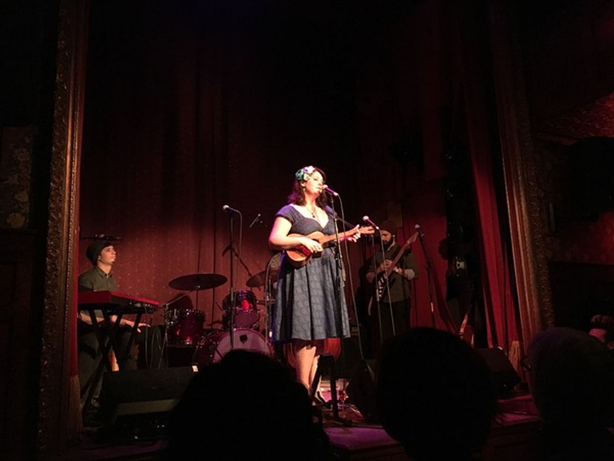Lauren Elder at Broadway Star Lauren Elder Celebrates Debut Album Release at The Slipper Room