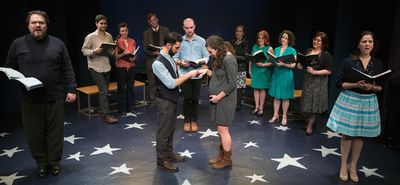 Mark Delavan, Perry Sherman, Jessica Fontana, John Little, Jacob Heimer, Ari Axelrod, Photo