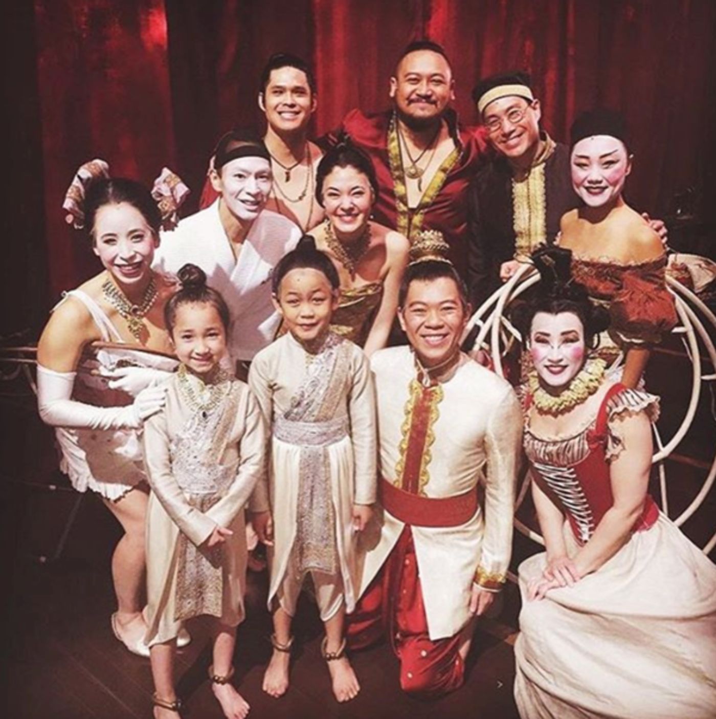 Photo Flash: The King and I Celebrates the New Year, Wicked Makes a Face, and More Saturday Intermission Pics!  Image