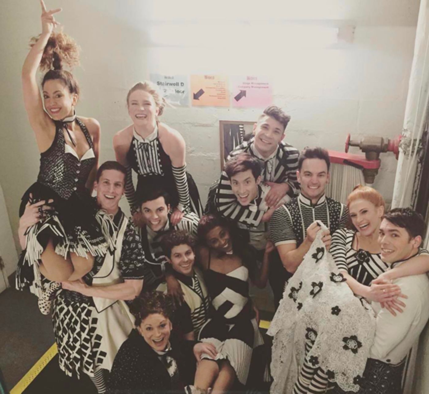 Photo Flash: The King and I Celebrates the New Year, Wicked Makes a Face, and More Saturday Intermission Pics!  Image