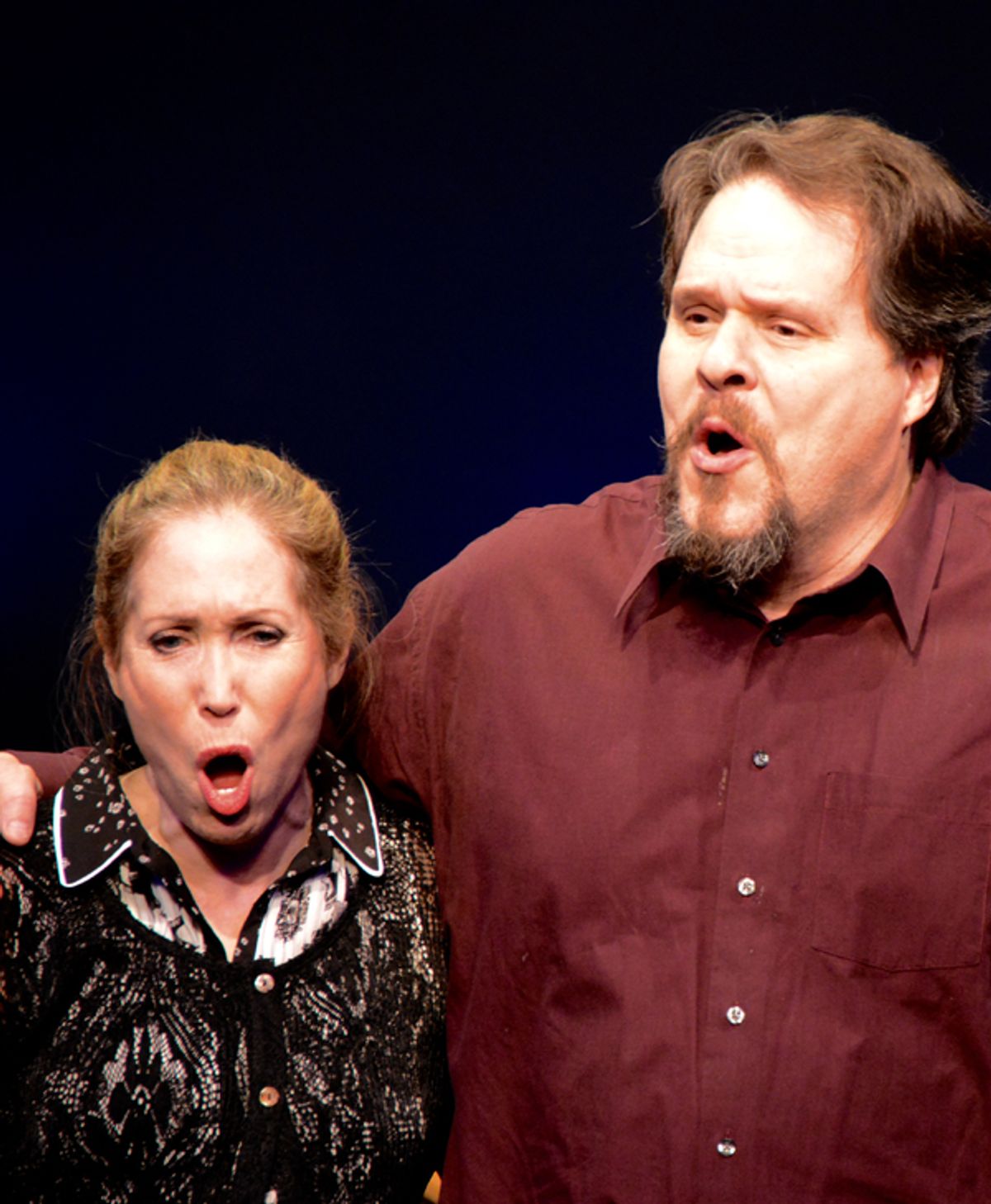 Alix Korey and Mark Delavan at 