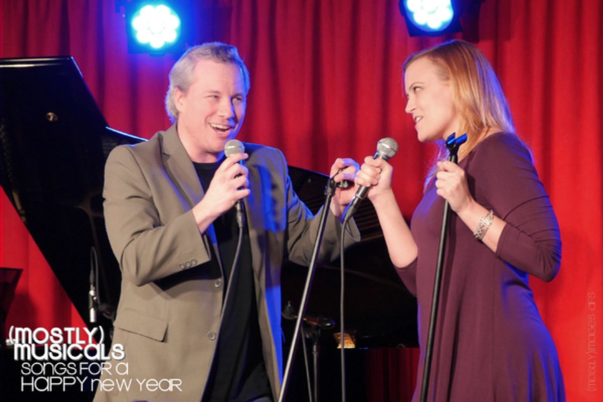 Jeff Scott Carey and Emily Clark kick things off with Ryan Scott Oliver's 'Make Me Happy' at 
