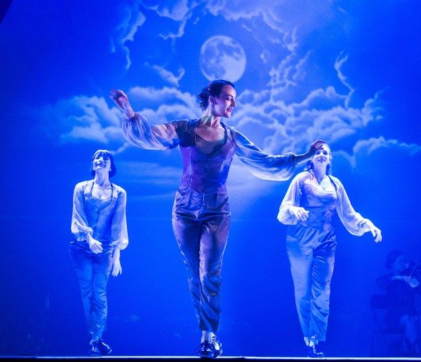 Chicago Tap Theatre's Jennifer Yonally, Kirsten Uttich and Aimee Chase in 'Moonlight, Photo