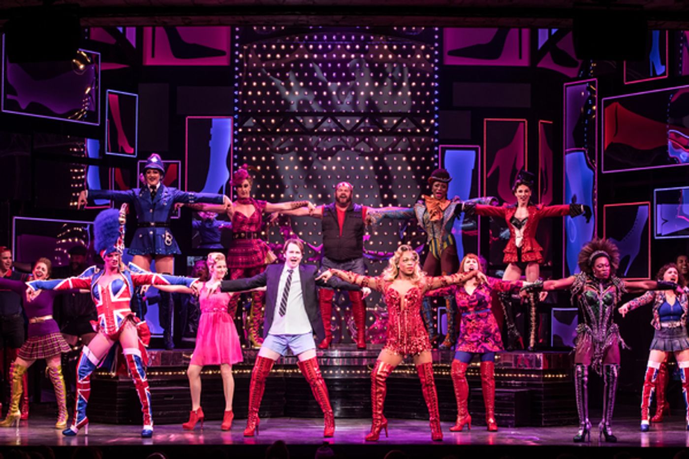 Photo Flash: First Look at Taylor Louderman,  Killian Donnelly & Todrick Hall in KINKY BOOTS!  Image