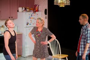 Cory Sapienza (Max), Martha Harmon Pardee (Paige) and Royce Roeswood (Isaac) Photo