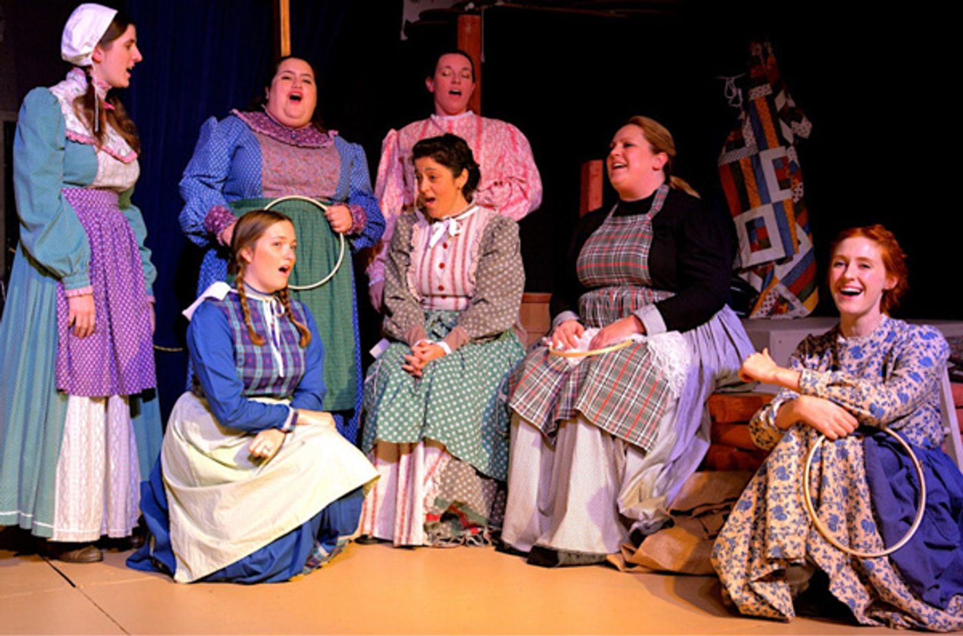 Photo Flash: Ophelia's Jump presents QUILTERS  Image