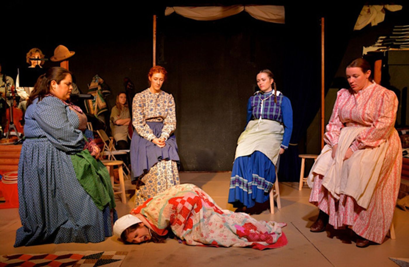 Photo Flash: Ophelia's Jump presents QUILTERS  Image