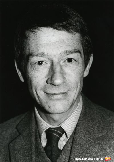 John Hurt photographed at his hotel on January 17, 1982 in New York City. Photo