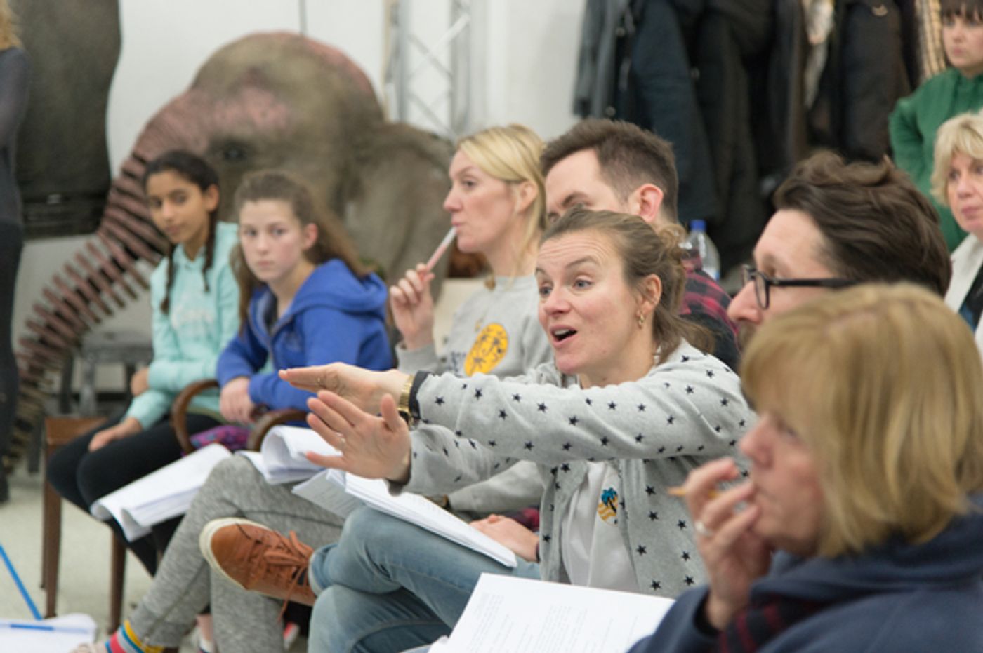 Photo Flash: First Look at Rehearsal Photos for the UK Tour of RUNNING WILD  Image