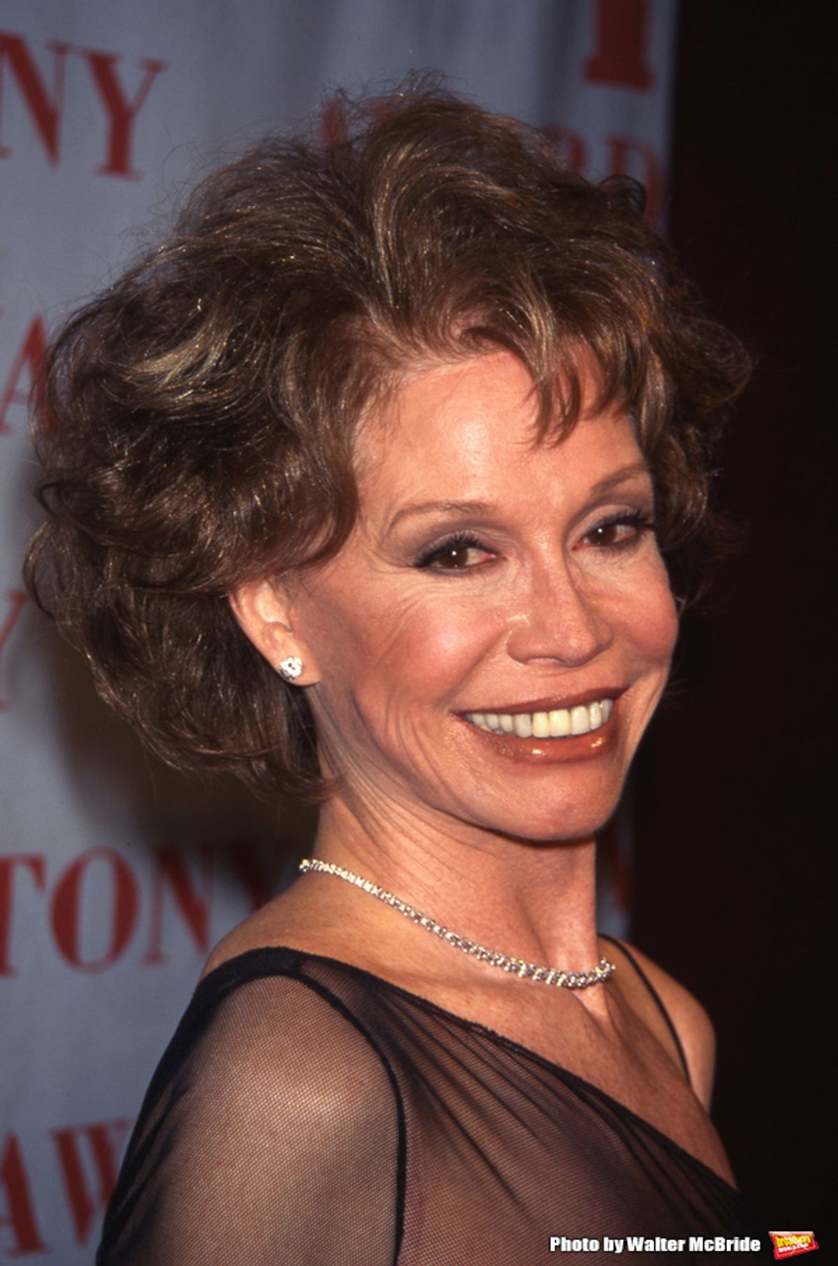 Mary Tyler Moore attends the Tony Awards at Radio City Music Hall on June 1, 1997 in New York City.
 at 