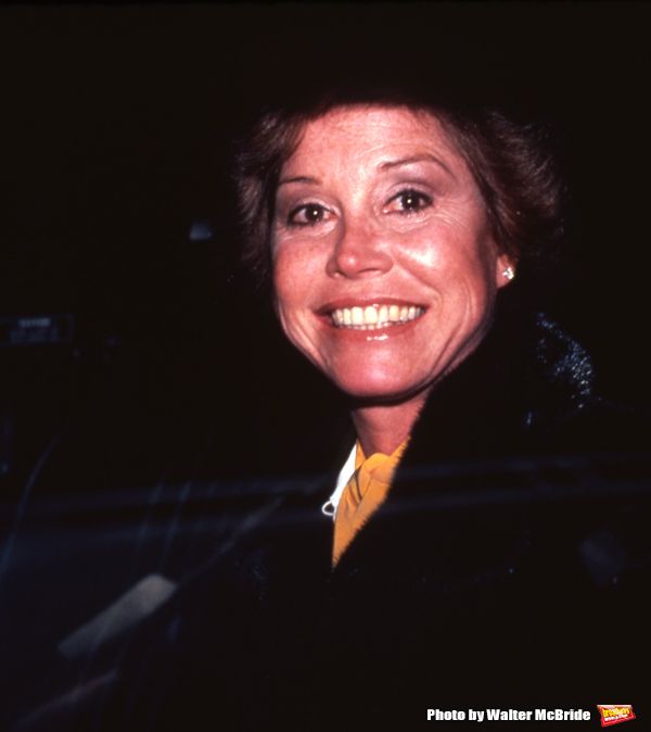 Mary Tyler Moore on November 1, 1985 in New York City.
 Photo