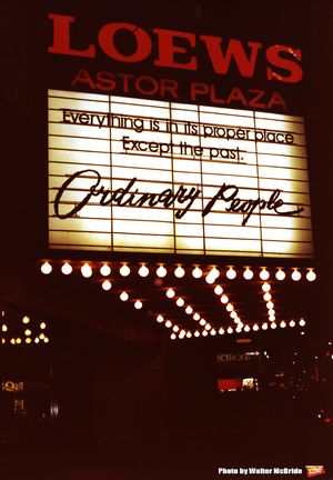 ‘Ordinary People’ starring Mary Tyler Moore, Donald Sutherland and Timothy Hutton, Lowes Astor Plaza Theatre Marquee on December 1, 1980 in New York City. @ BroadwayWorld ‘Ordinary People’ starring Mary Tyler Moore, Donald Sutherland and Timot Photo