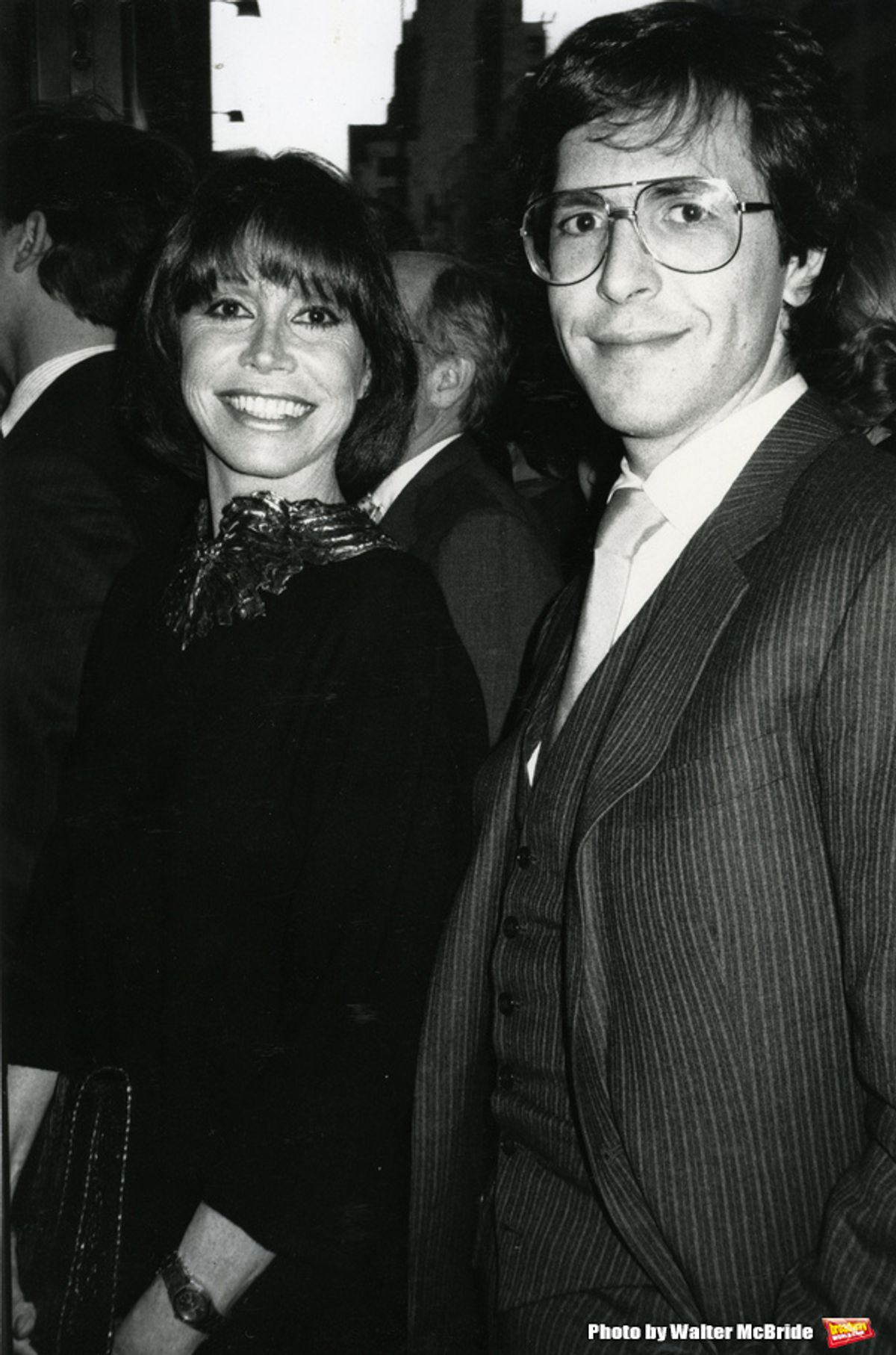 Mary Tyler Moore and Dr. Robert Levine on May 1, 1985 in New York City. at 