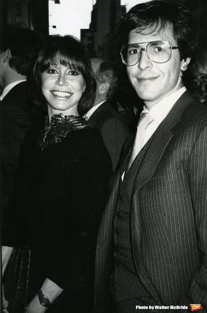 Mary Tyler Moore and Dr. Robert Levine on May 1, 1985 in New York City. Photo