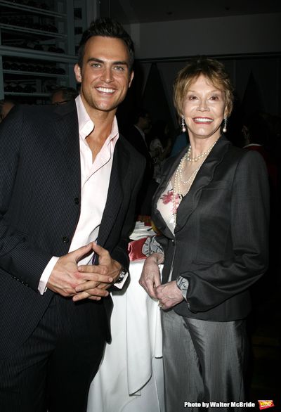 Cheyenne Jackson & Mary Tyler Moore
attending the book Party for the debut release of Photo